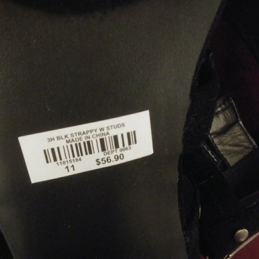 Strappy Studded Gladiator Heels (Width Width) - Picture 4 of 8